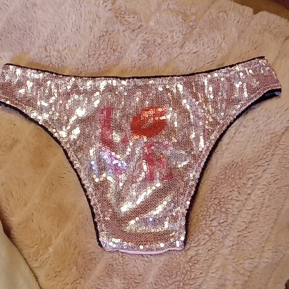 ❤❤Victoria's Secret Sexy Little Things Sequin Panties NWT❤❤